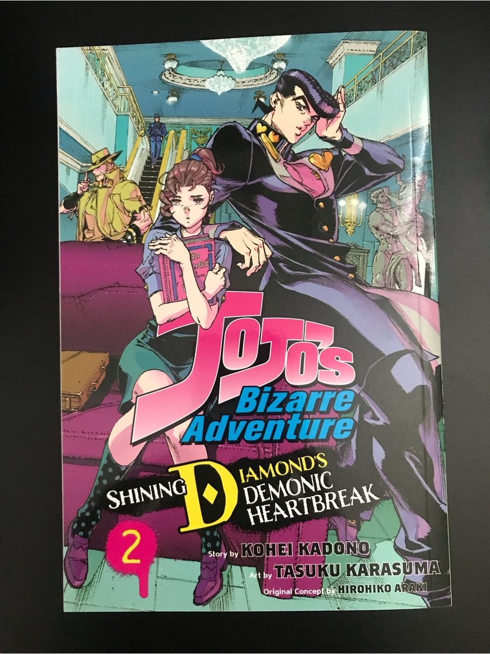 Jojo’s Bizarre Adventure Shining Diamonds Demonic Heartbreak 2 Manga Paperback-G